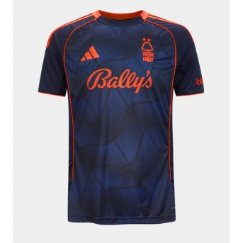 Nottingham Forest Maglia Gara Terza Repliche 2025-26 Maniche Corte